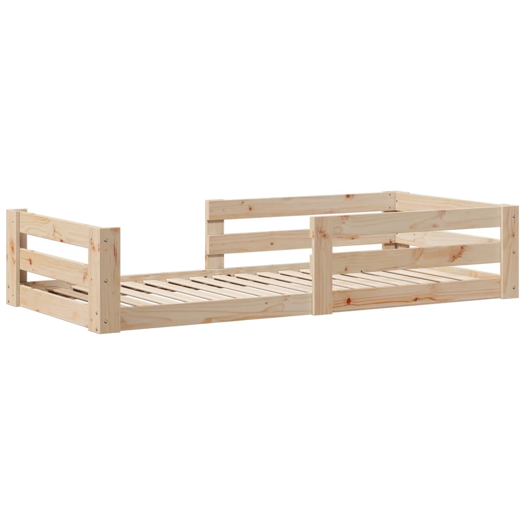 Bedframe zonder matras massief grenenhout 90x190 cm Bedden & bedframes | Creëer jouw Trendy Thuis | Gratis bezorgd & Retour | Trendy.nl