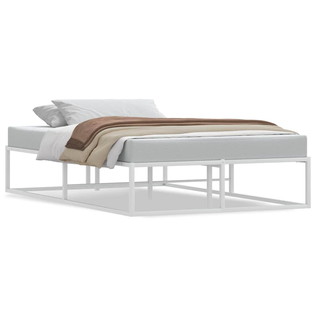 Bedframe zonder matras 120x200 cm wit