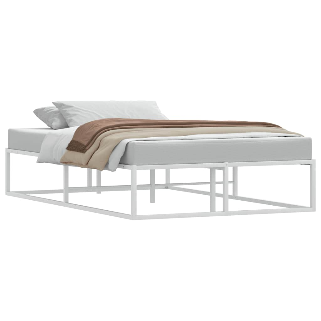 Bedframe zonder matras 120x200 cm wit