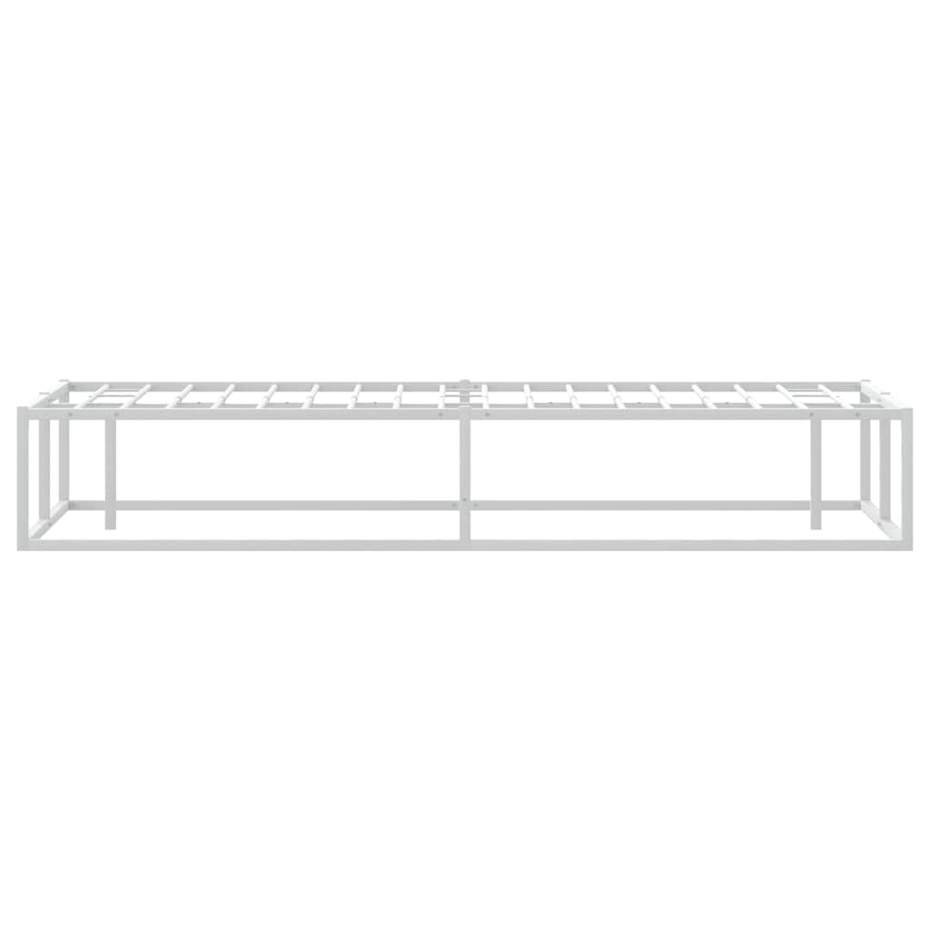 Bedframe zonder matras 120x200 cm wit