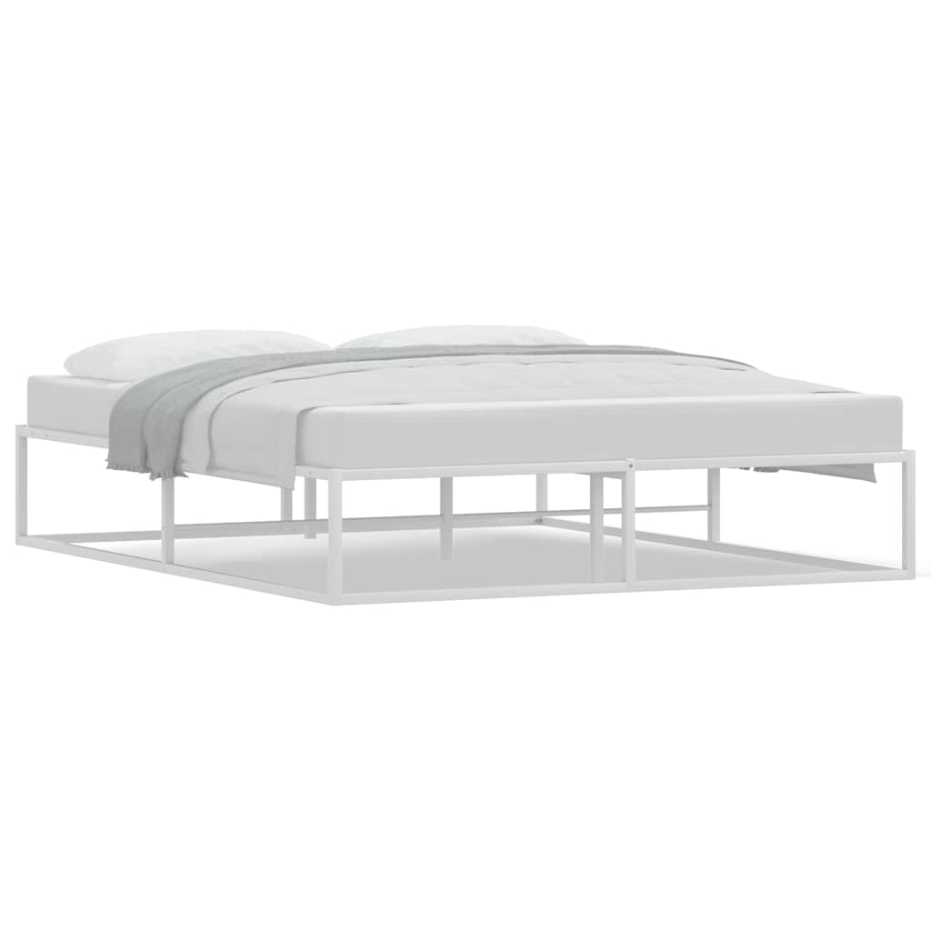 Bedframe zonder matras 160x200 cm wit