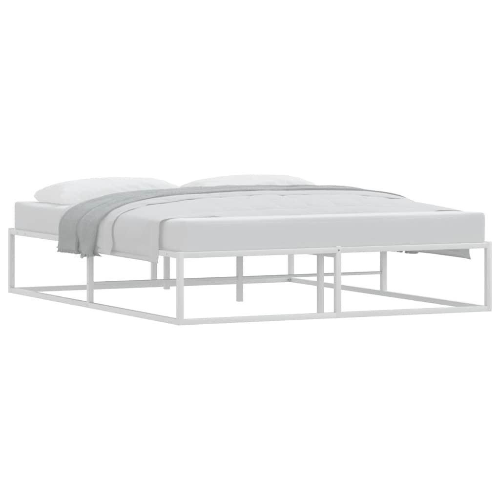 Bedframe zonder matras 160x200 cm wit