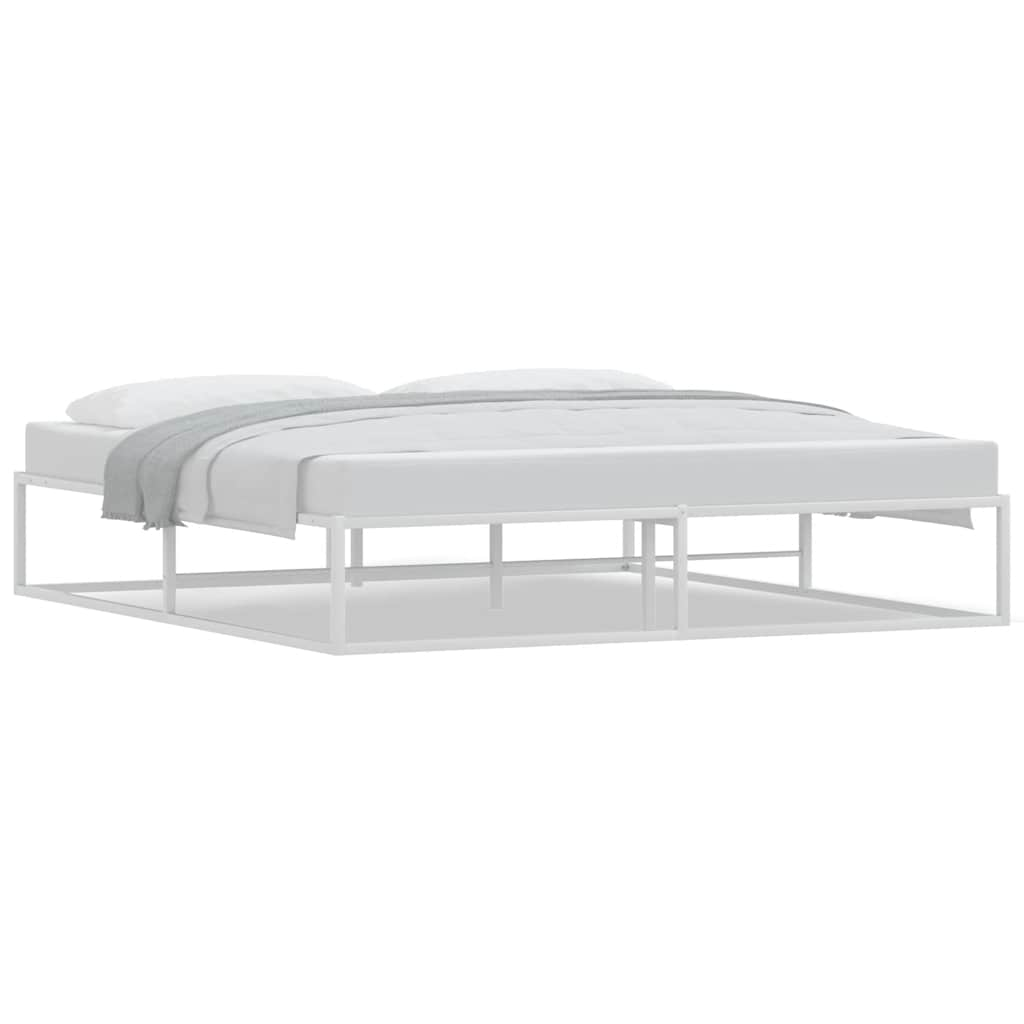 Bedframe zonder matras 180x200 cm wit