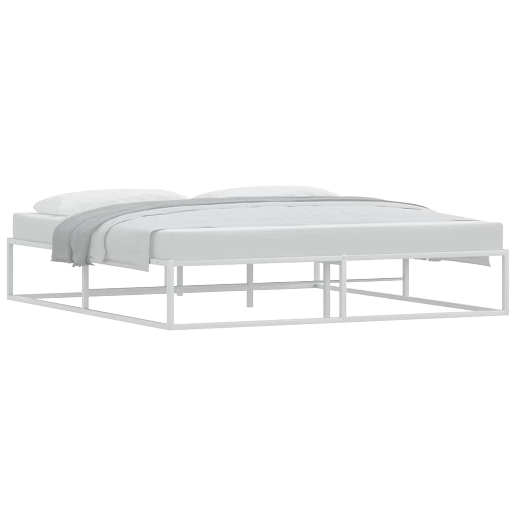 Bedframe zonder matras 180x200 cm wit