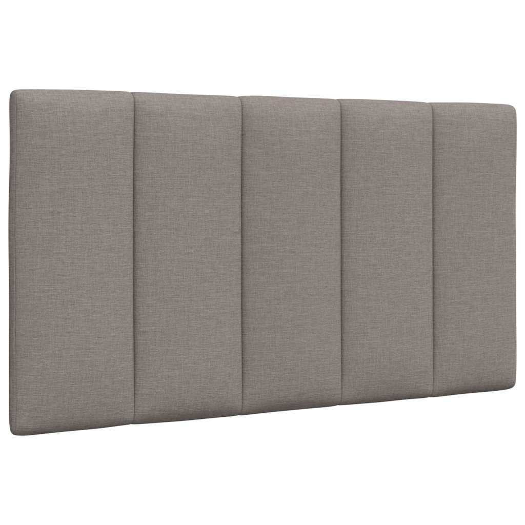 Bedframe zonder matras 90x200 cm stof taupe