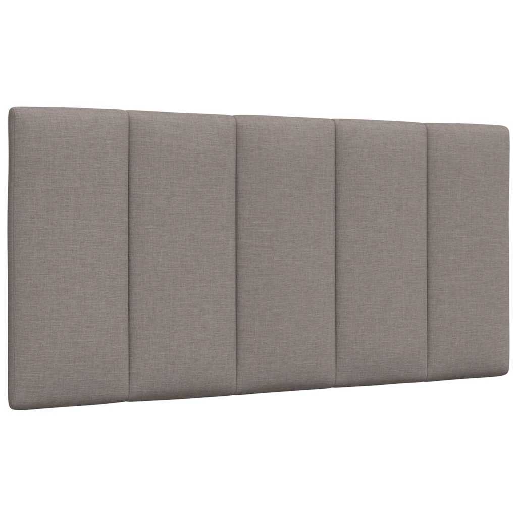 Bedframe zonder matras 100x200 cm stof taupe