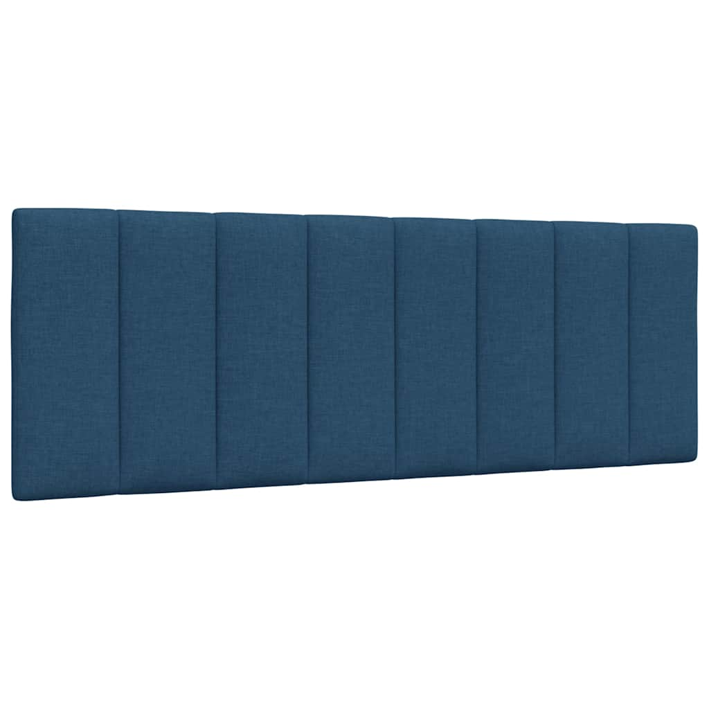 Bedframe zonder matras stof blauw 140x200 cm