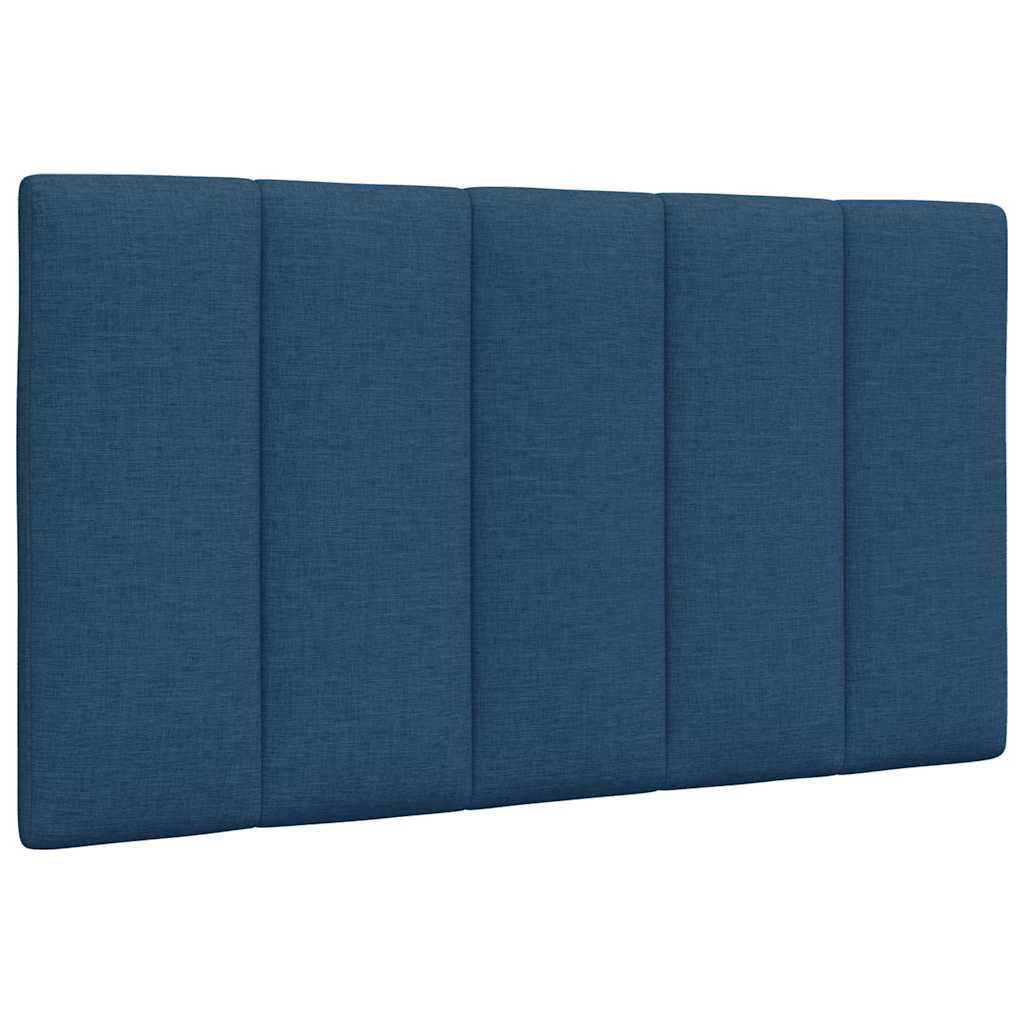 Bedframe zonder matras 80x200 cm stof blauw