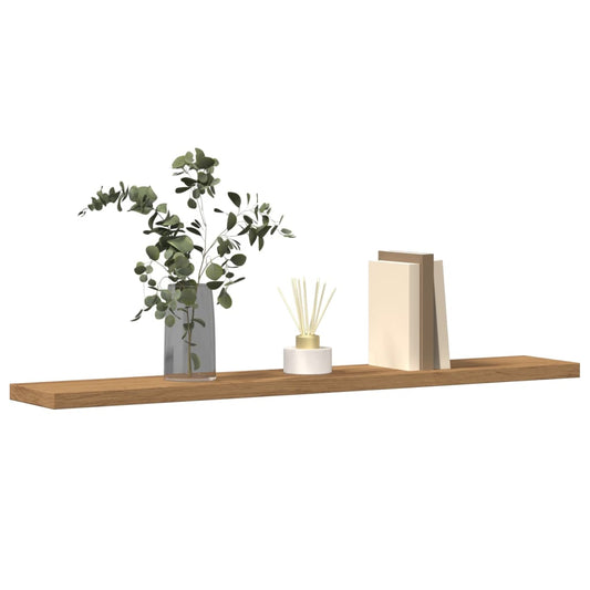 Wandschappen 4 st 60x10x1,5 cm bewerkt hout artisanaal eiken Kasten & opbergmeubelen | Creëer jouw Trendy Thuis | Gratis bezorgd & Retour | Trendy.nl