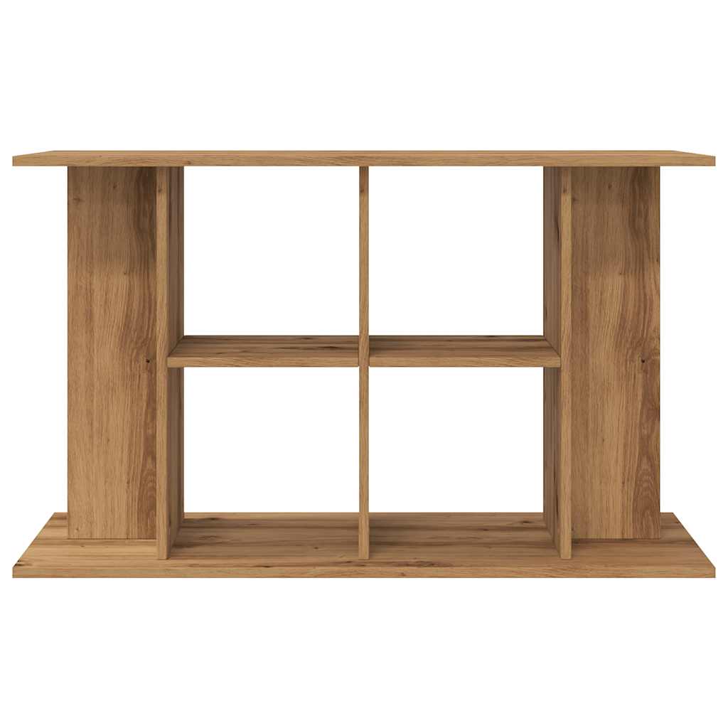 Aquariumstandaard 100x40x60 cm bewerkt hout artisanaal eiken