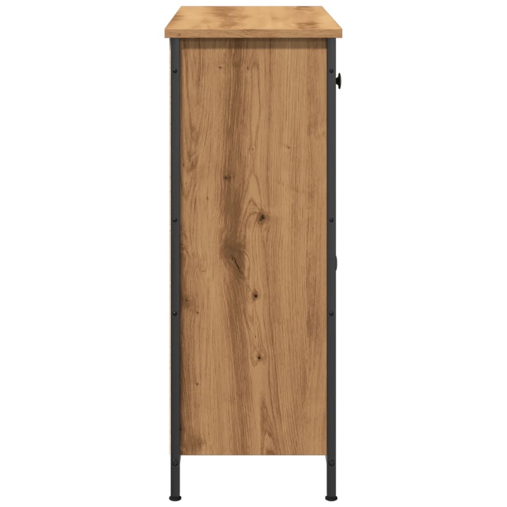 Dressoir 70x41x56 cm bewerkt hout artisan eikenkleurig