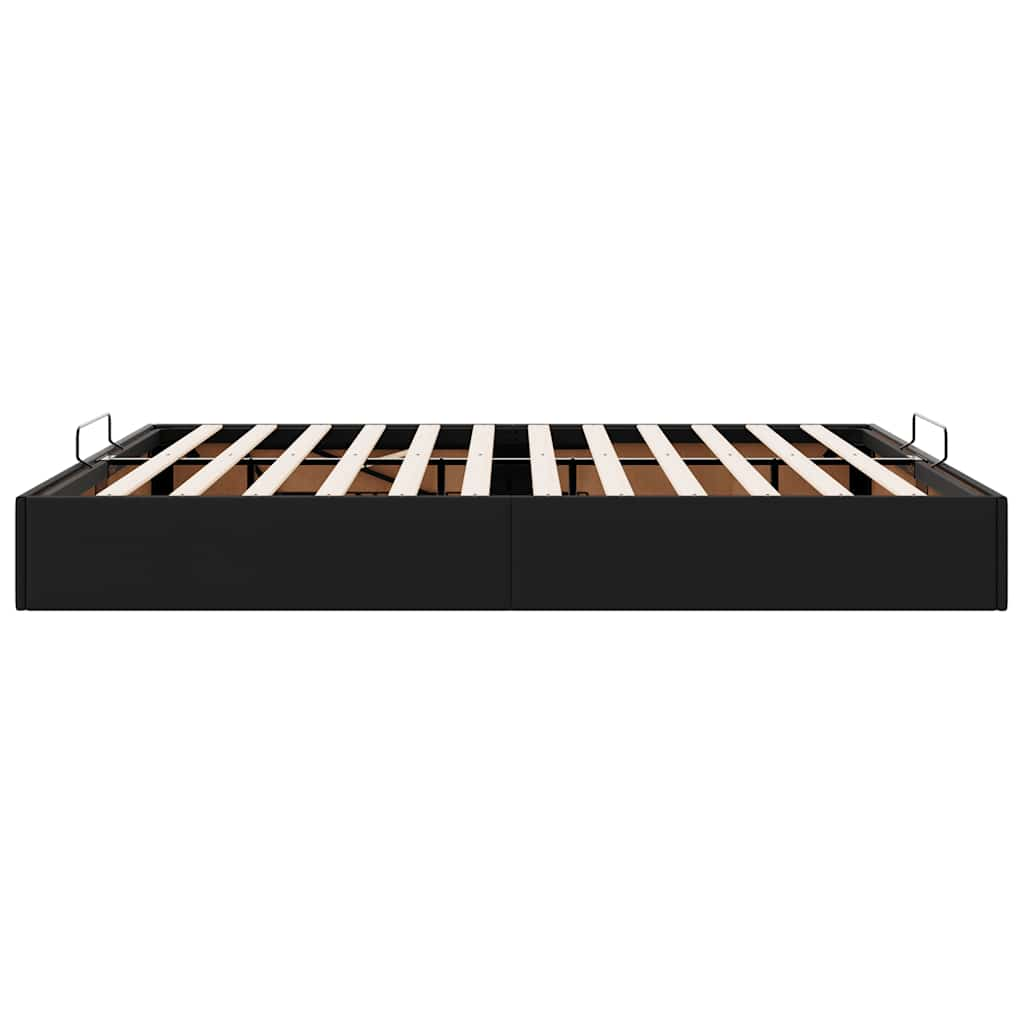 Bedframe zonder matras 180x200 cm kunstleer zwart