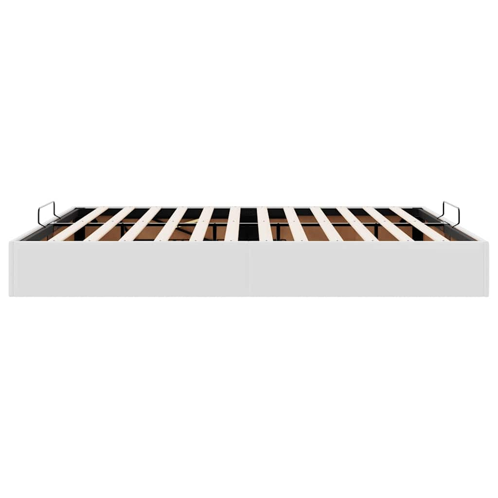 Bedframe zonder matras 180x200 cm kunstleer wit