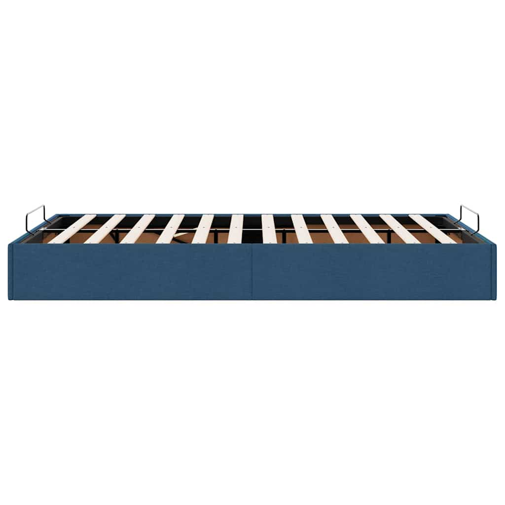 Bedframe zonder matras 120x190 cm stof blauw