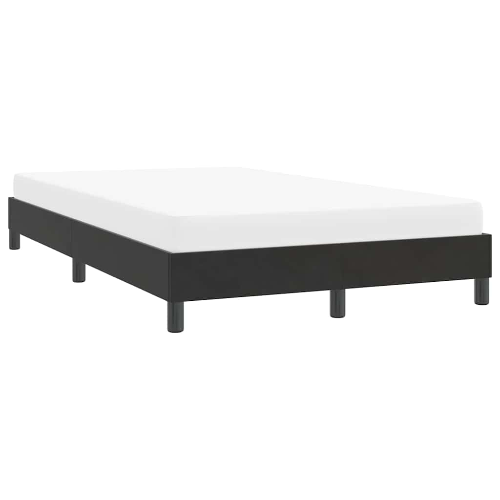 Bedframe zonder matras 120x210 cm fluweel zwart