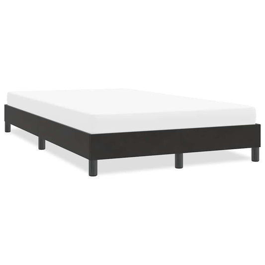 Bedframe zonder matras 120x210 cm fluweel zwart