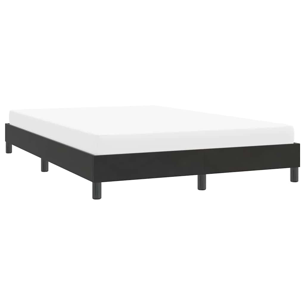 Bedframe zonder matras 160x210 cm fluweel zwart