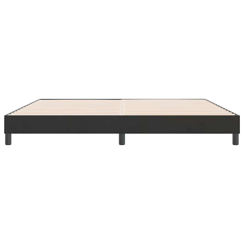 Bedframe zonder matras 180x210 cm fluweel zwart