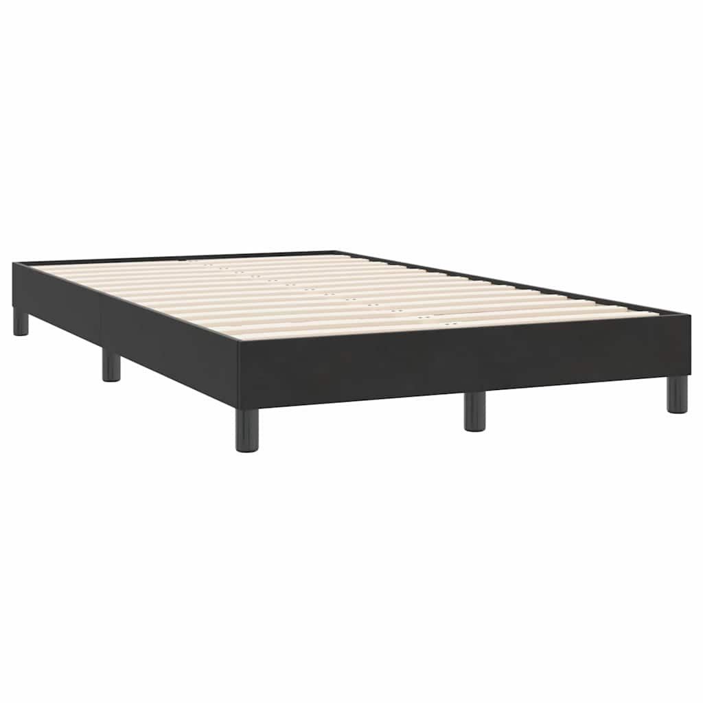 Bedframe zonder matras 120x220 cm fluweel zwart