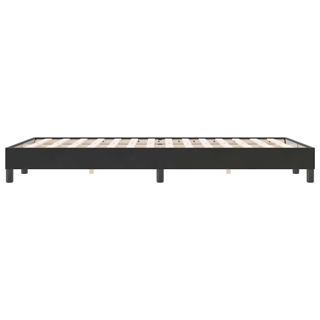 Bedframe zonder matras 120x220 cm fluweel zwart