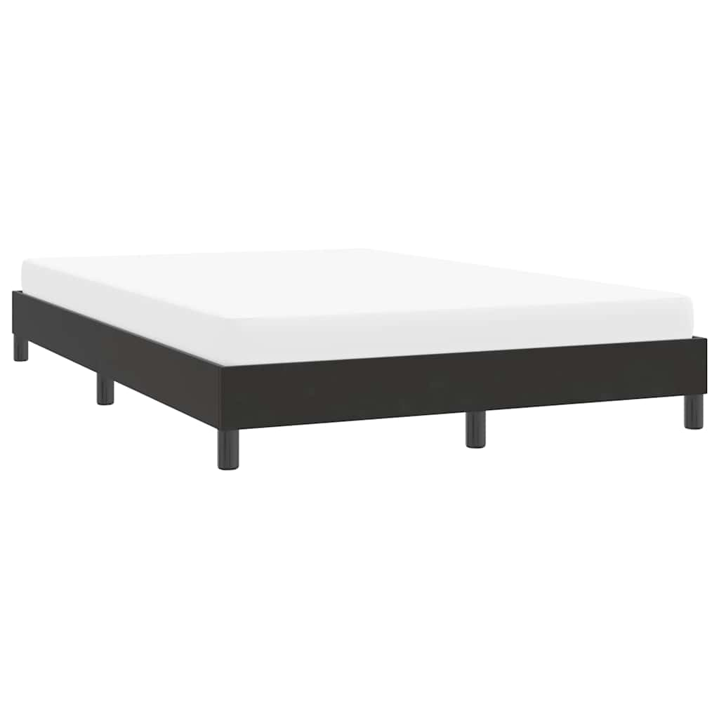 Bedframe zonder matras 140x220 cm fluweel zwart