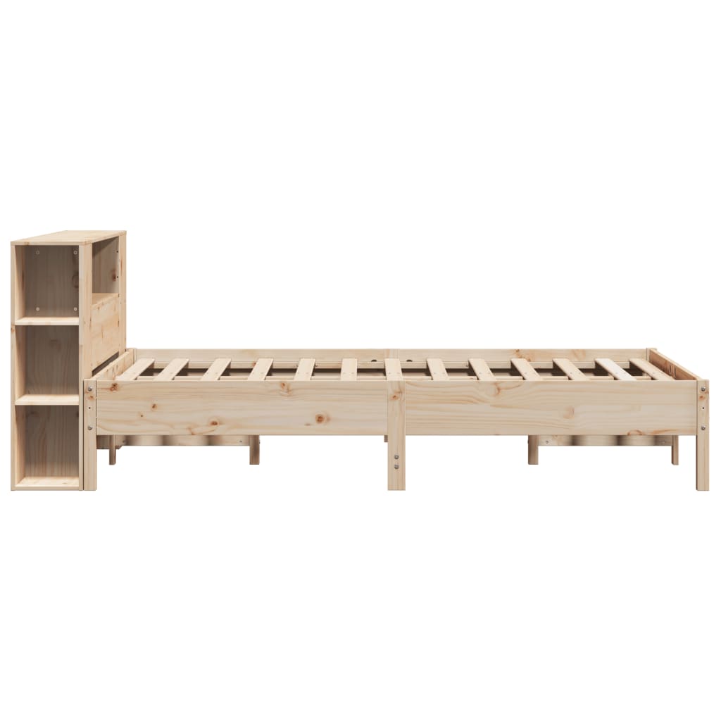 Bed met boekenkast zonder matras massief grenenhout 160x200 cm Bedden & bedframes | Creëer jouw Trendy Thuis | Gratis bezorgd & Retour | Trendy.nl