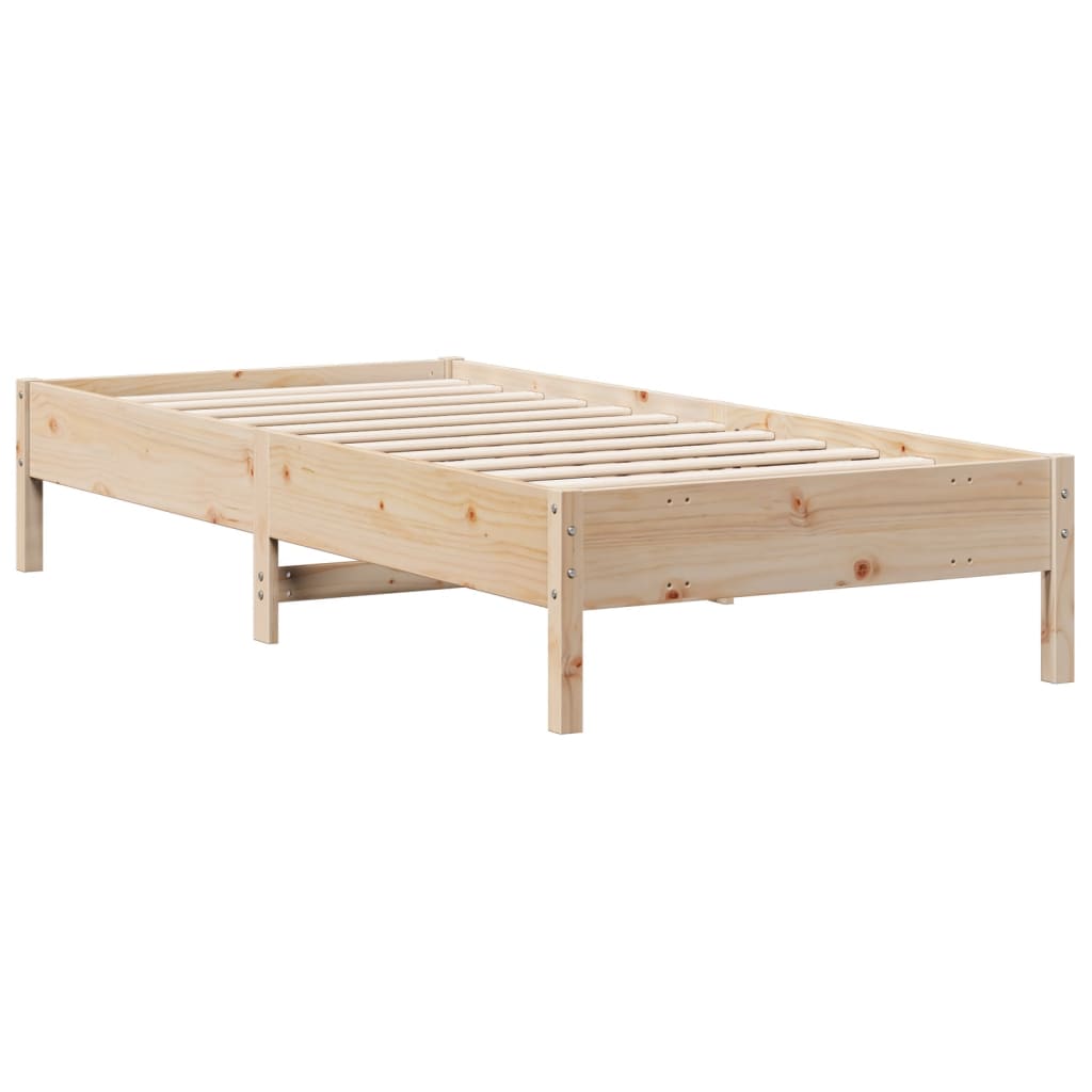 Bed met boekenkast zonder matras massief grenenhout 90x190 cm Bedden & bedframes | Creëer jouw Trendy Thuis | Gratis bezorgd & Retour | Trendy.nl