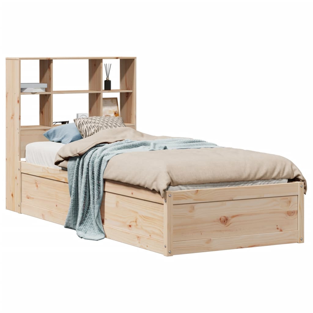 Bedframe zonder matras massief grenenhout 90x190 cm Bedden & bedframes | Creëer jouw Trendy Thuis | Gratis bezorgd & Retour | Trendy.nl