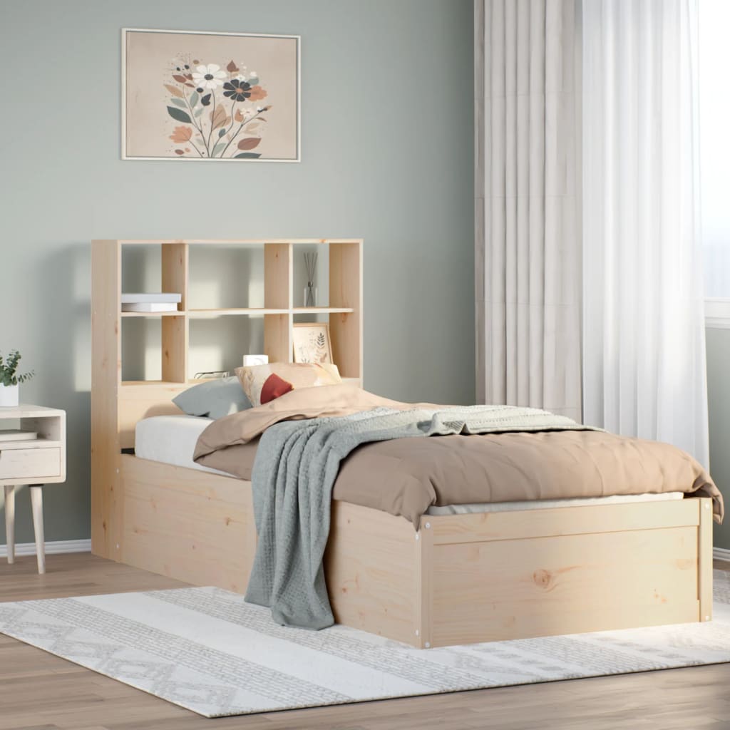 Bedframe zonder matras massief grenenhout 90x190 cm Bedden & bedframes | Creëer jouw Trendy Thuis | Gratis bezorgd & Retour | Trendy.nl