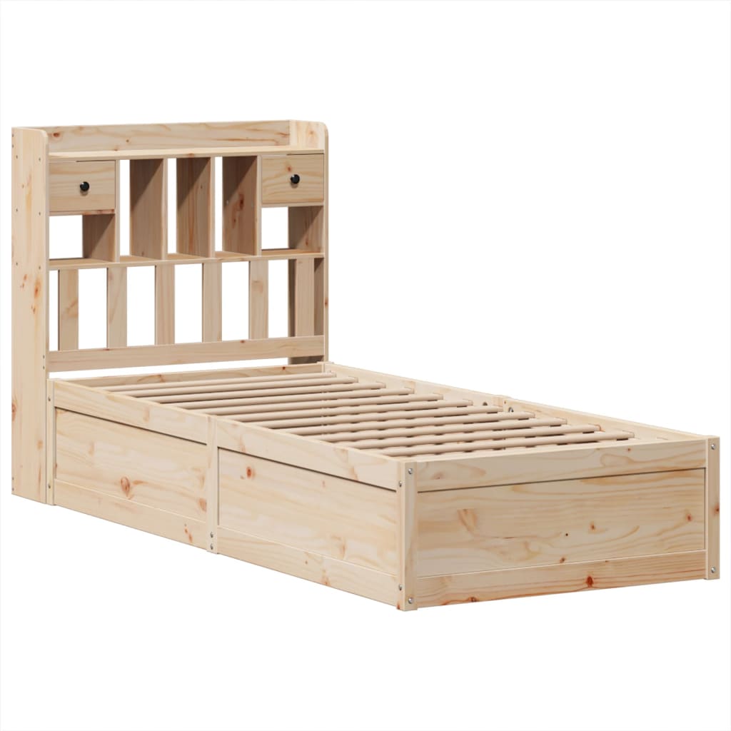 Bedframe zonder matras massief grenenhout 90x190 cm Bedden & bedframes | Creëer jouw Trendy Thuis | Gratis bezorgd & Retour | Trendy.nl