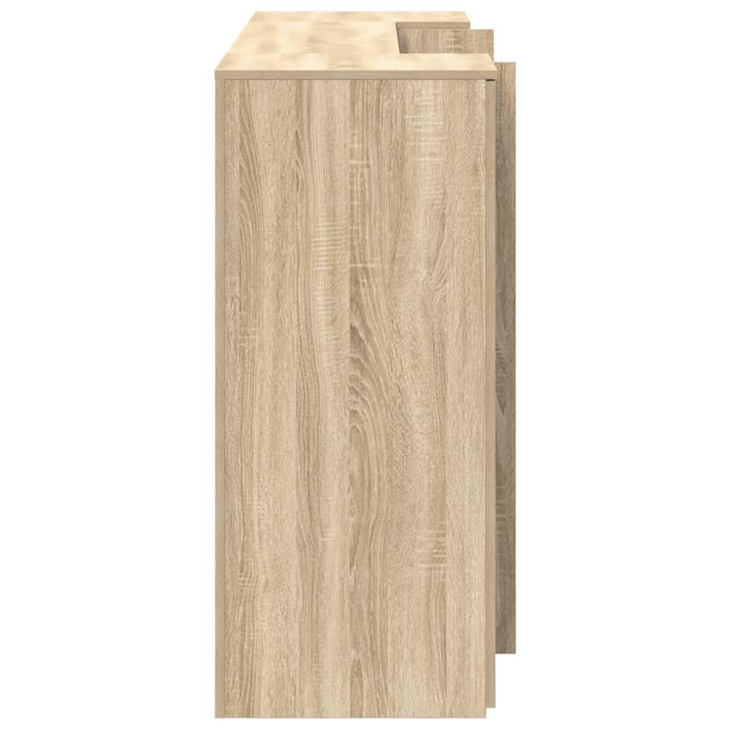 Receptiebalie 180x50x103,5 cm bewerkt hout sonoma eikenkleurig