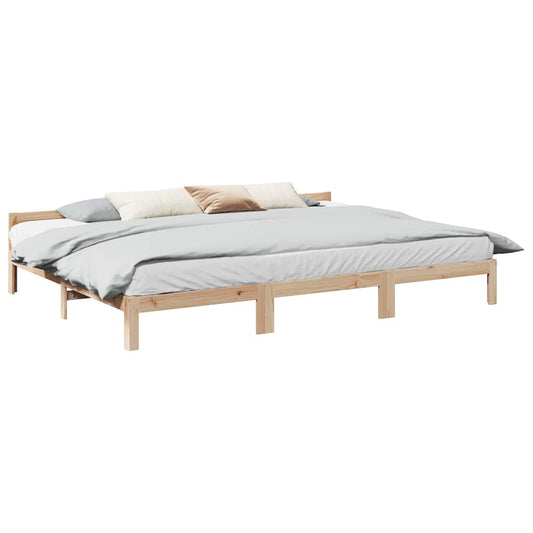 Bedframe Family zonder matras 240x200 cm massief grenenhout