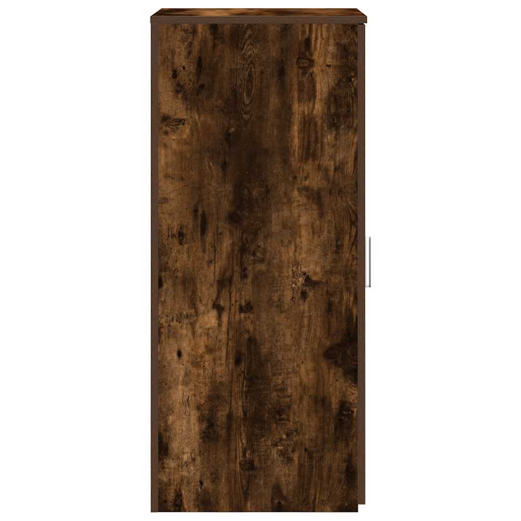 Opbergkast 40x45x103,5 cm bewerkt hout gerookt eikenkleur