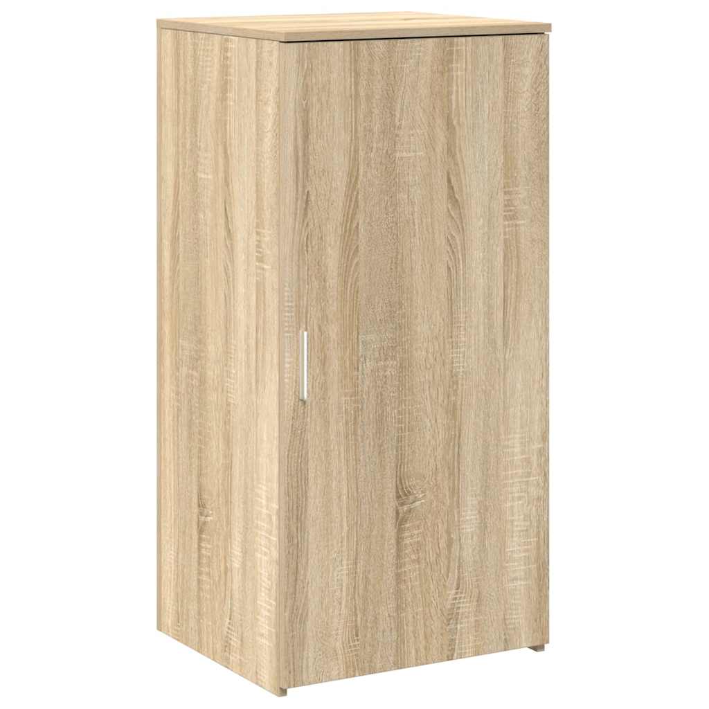 Opbergkast 50x45x103,5 cm bewerkt hout sonoma eikenkleurig