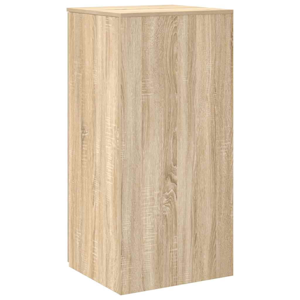 Opbergkast 50x45x103,5 cm bewerkt hout sonoma eikenkleurig