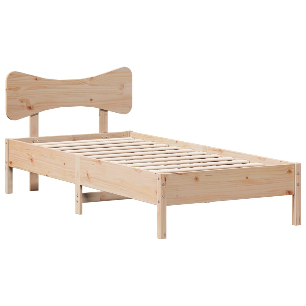 Bedframe zonder matras massief grenenhout 90x200 cm Bedden & bedframes | Creëer jouw Trendy Thuis | Gratis bezorgd & Retour | Trendy.nl