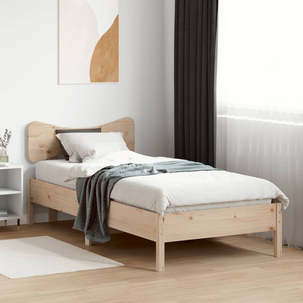 Bedframe zonder matras massief grenenhout 90x200 cm Bedden & bedframes | Creëer jouw Trendy Thuis | Gratis bezorgd & Retour | Trendy.nl