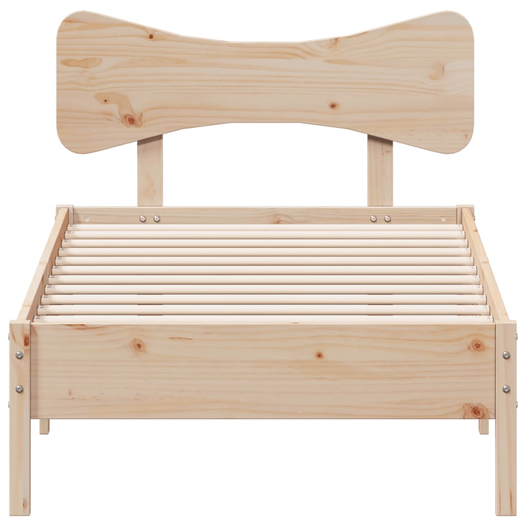 Bedframe zonder matras massief grenenhout 90x200 cm Bedden & bedframes | Creëer jouw Trendy Thuis | Gratis bezorgd & Retour | Trendy.nl