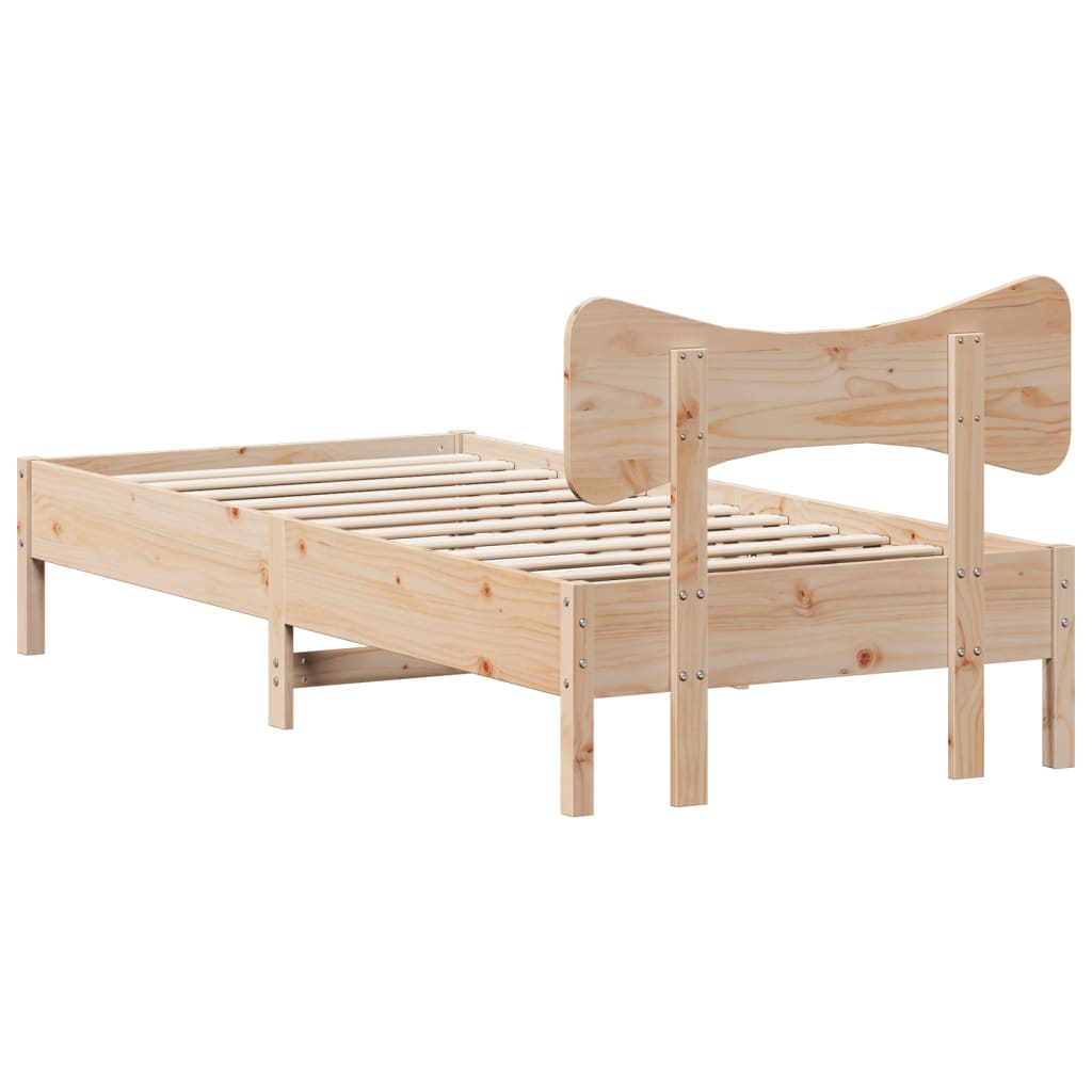 Bedframe zonder matras massief grenenhout 90x200 cm Bedden & bedframes | Creëer jouw Trendy Thuis | Gratis bezorgd & Retour | Trendy.nl