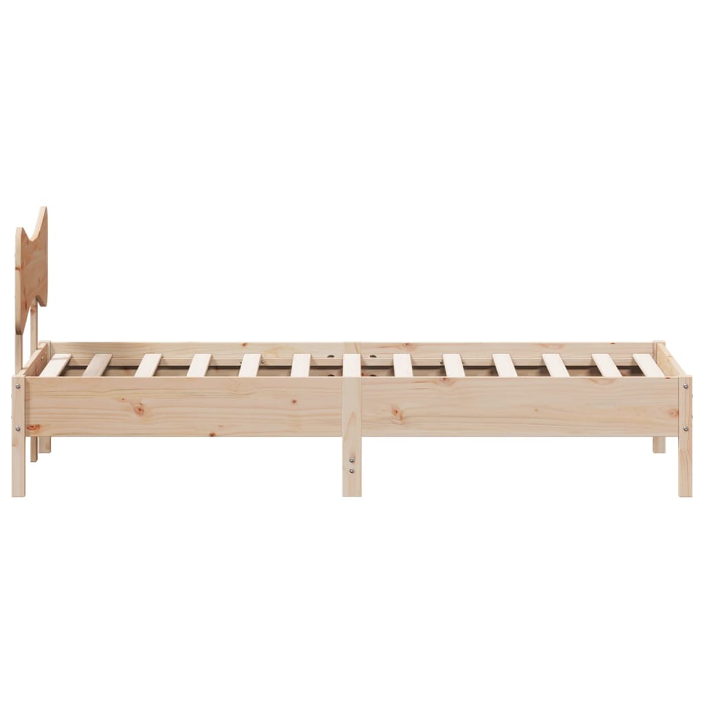 Bedframe zonder matras massief grenenhout 90x190 cm Bedden & bedframes | Creëer jouw Trendy Thuis | Gratis bezorgd & Retour | Trendy.nl