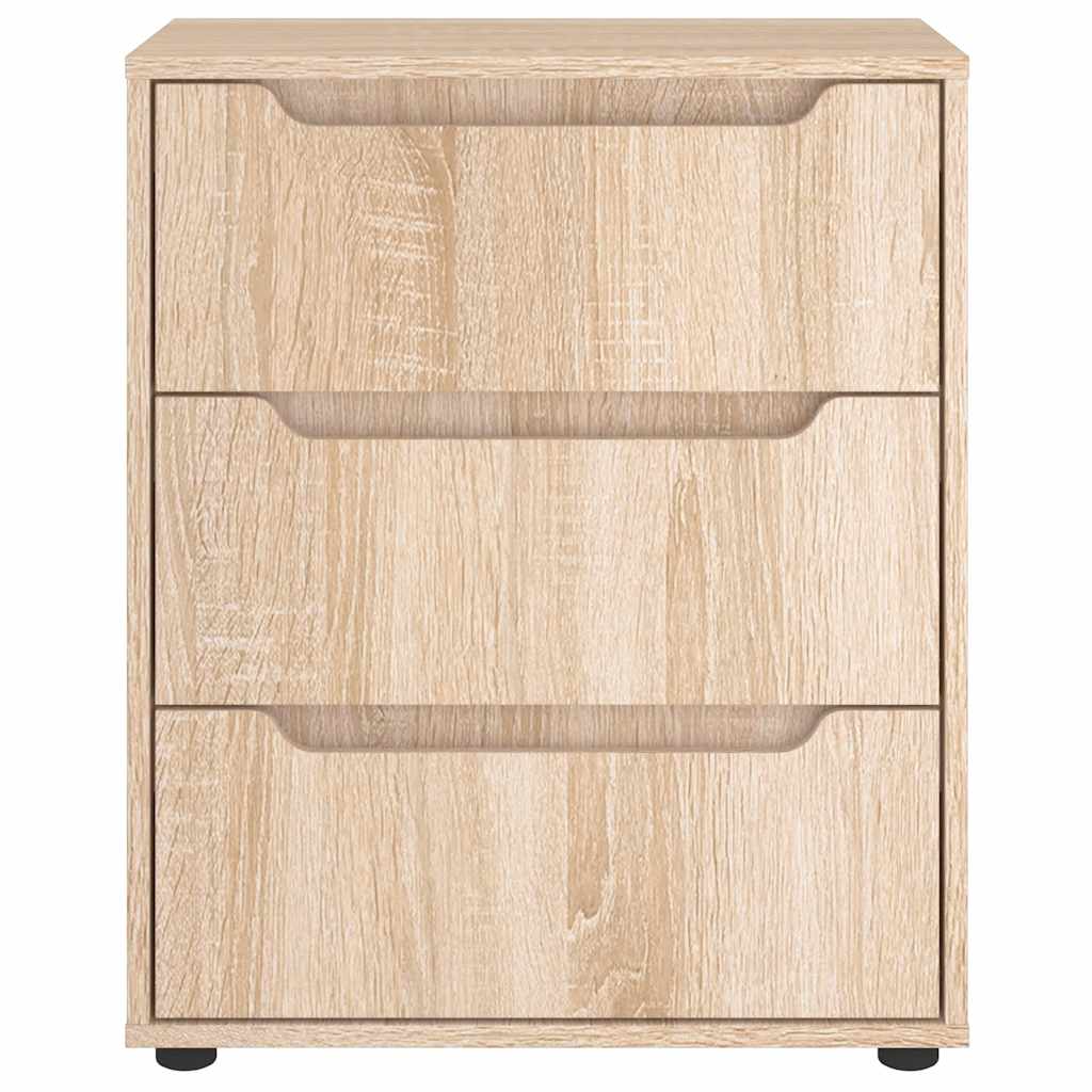 Dressoir VISNES 60x40x73 cm spaanplaat sonoma eikenkleurig