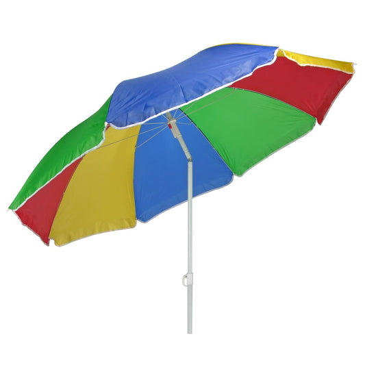 HI Strandparasol 150 cm meerkleurig Parasols en zonneschermen | Creëer jouw Trendy Thuis | Gratis bezorgd & Retour | Trendy.nl