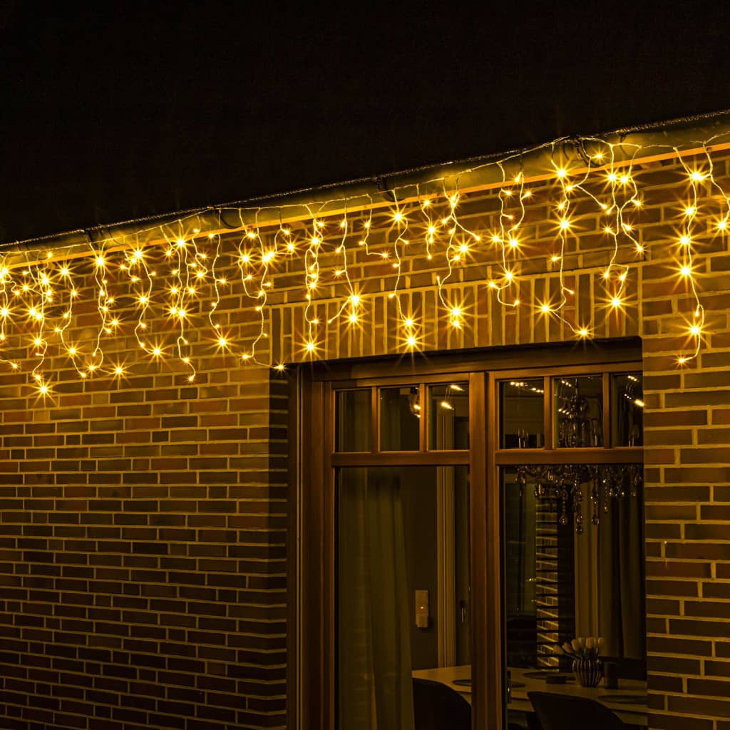HI Lichtgordijn ijspegel met 400 LED's Kerstverlichting | Creëer jouw Trendy Thuis | Gratis bezorgd & Retour | Trendy.nl