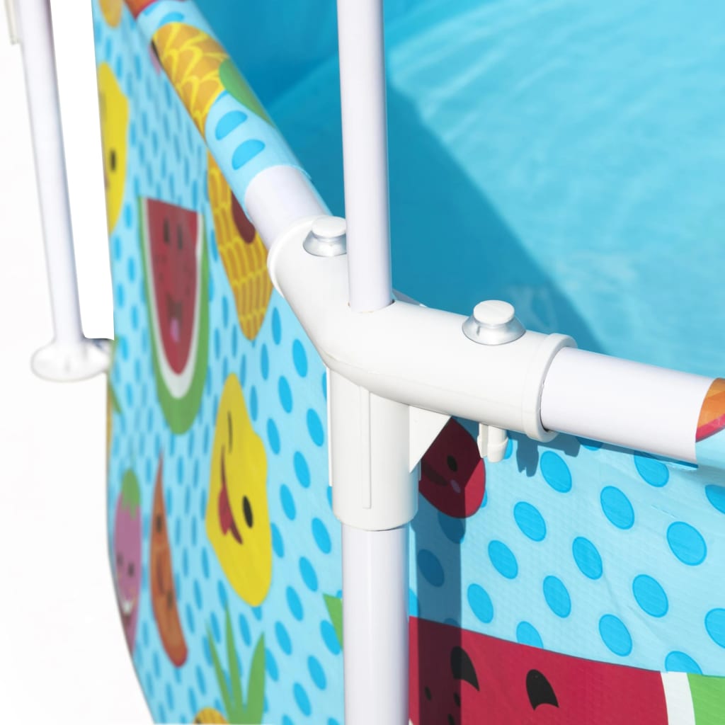 Bestway Kinderzwembad Steel Pro UV Careful bovengronds 244x51 cm van Trendy Zwembaden | Creëer jouw Trendy Thuis | Gratis bezorgd & Retour | Trendy.nl