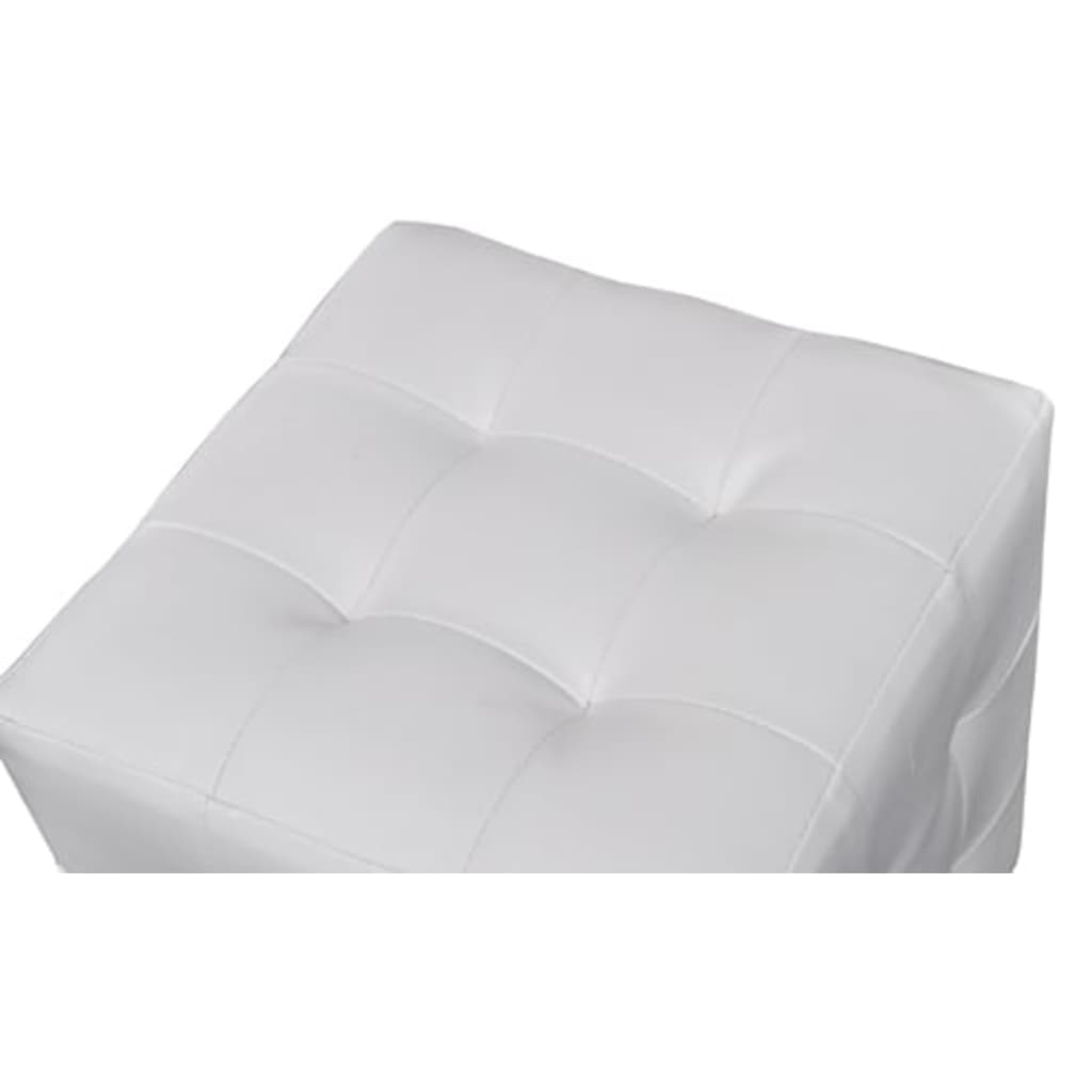 Krukken 2 st kubusvormig wit Nachtkastjes | Creëer jouw Trendy Thuis | Gratis bezorgd & Retour | Trendy.nl