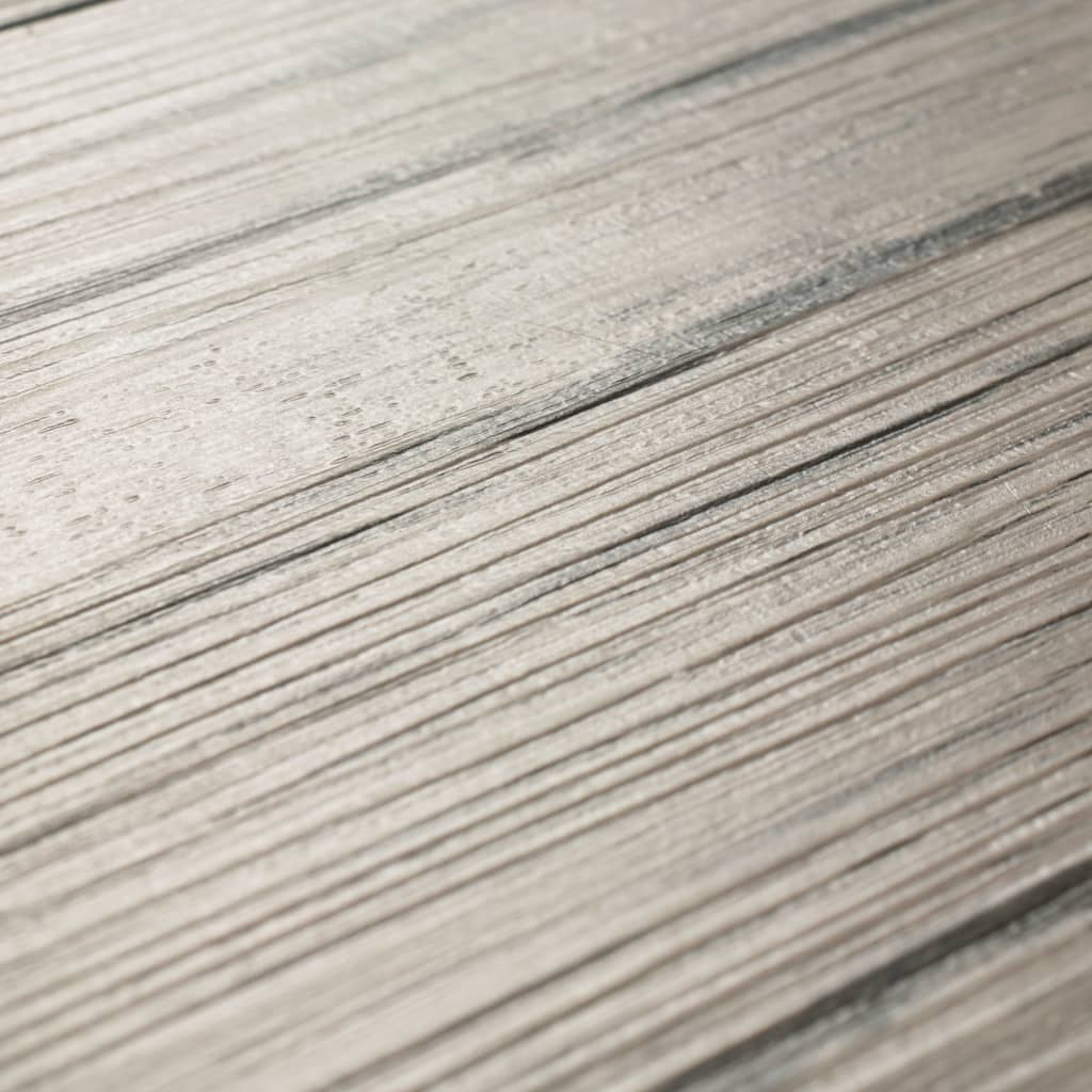 Vloerplanken niet-zelfklevend 5,26 m² 2 mm PVC washed eiken Vloeren | Creëer jouw Trendy Thuis | Gratis bezorgd & Retour | Trendy.nl
