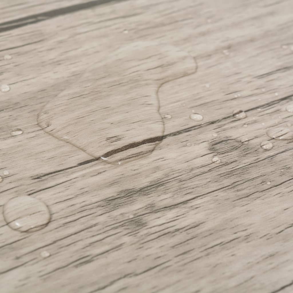 Vloerplanken niet-zelfklevend 5,26 m² 2 mm PVC washed eiken Vloeren | Creëer jouw Trendy Thuis | Gratis bezorgd & Retour | Trendy.nl