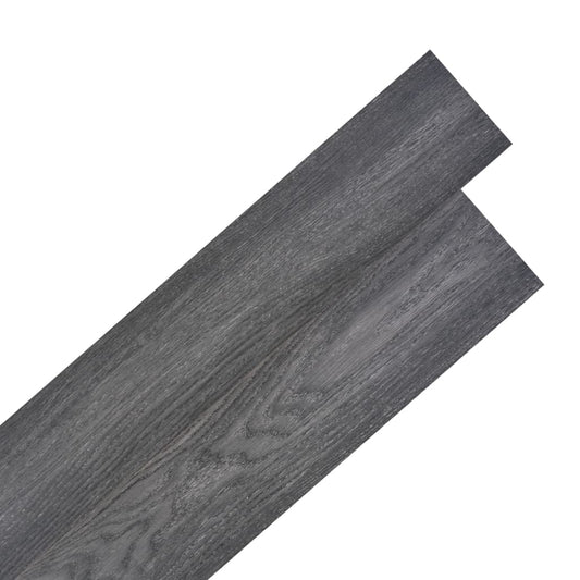 Vloerplanken zelfklevend 5,02 m² 2 mm PVC zwart en wit Vloeren | Creëer jouw Trendy Thuis | Gratis bezorgd & Retour | Trendy.nl