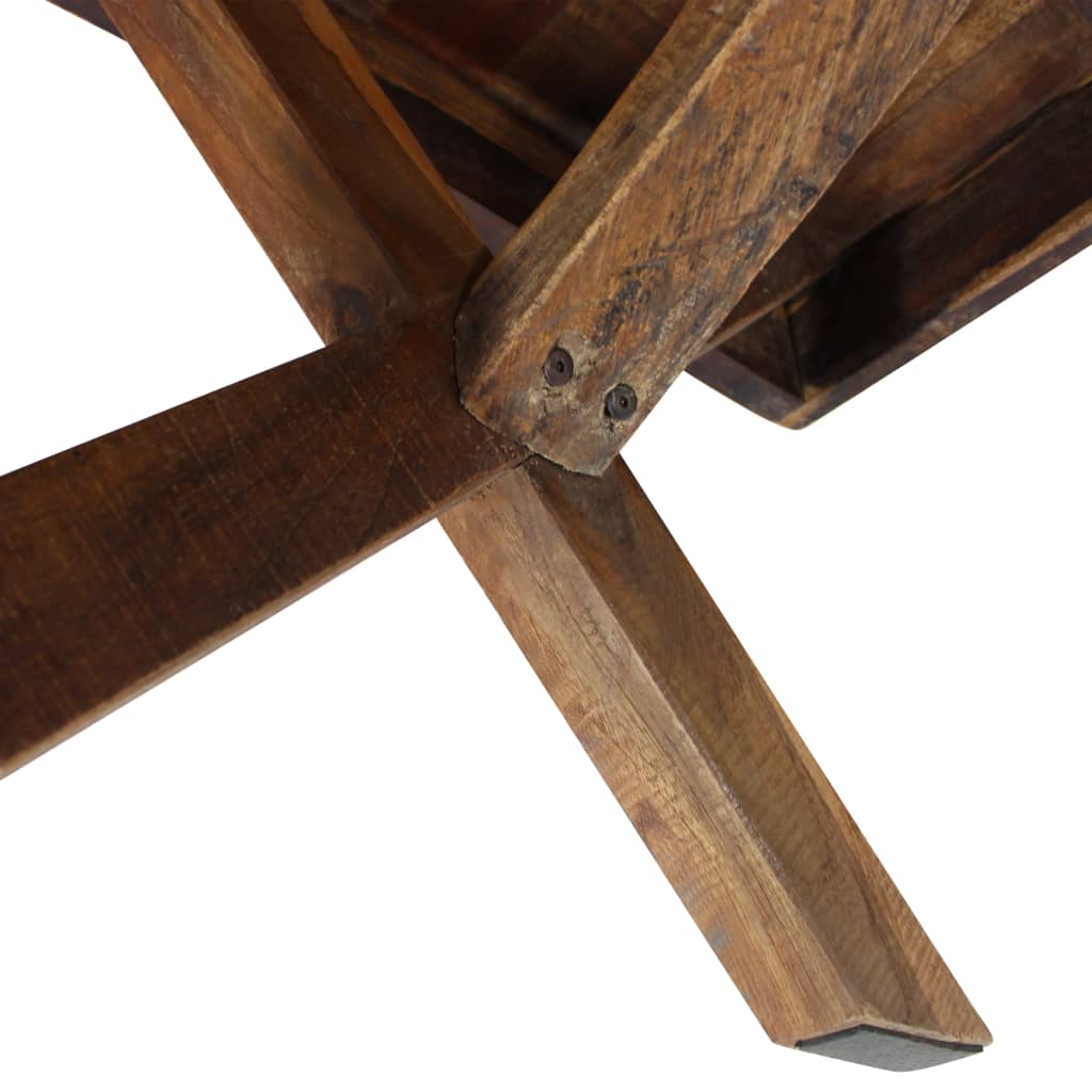 Salontafel 110x60x45 cm massief gerecycled hout