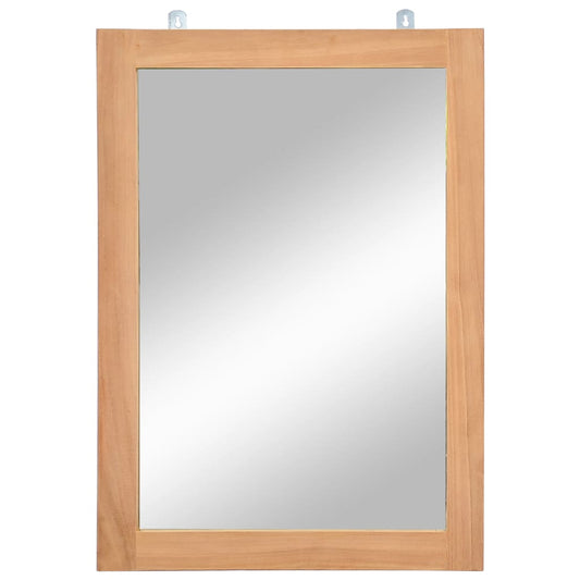 Wandspiegel 50x70 cm massief teakhout Spiegels | Creëer jouw Trendy Thuis | Gratis bezorgd & Retour | Trendy.nl